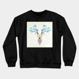 deer winter Crewneck Sweatshirt